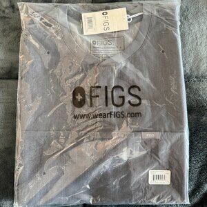 FIGS Craig Henley Top and Naga Jogger Scrub Set - Graphite (BRAND NEW)